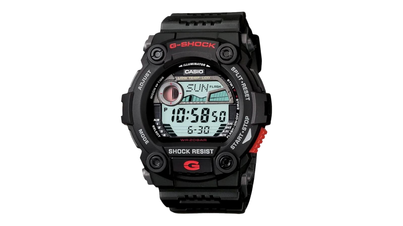 Gshock 2025 red black